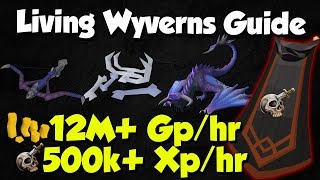 Living Wyvern Guide 12M GpHr Runescape 3 Amazing Slayer Task [upl. by Yelram93]