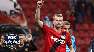 Lukas Hradecky enjoying his time at Bayer Leverkusen  2019 Bundesliga [upl. by Adekam]