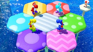 YOSHI Party Superstars ALL YOSHIS Coin Battle  Bro vs Sis [upl. by Siroval]