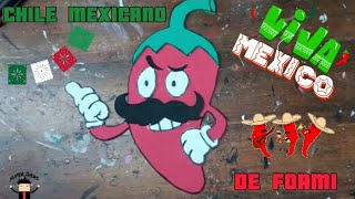 CÓMO HACER CHILE MEXICANO DECORATIVO CON HOJA DE FOAMI 🌶️ [upl. by Raquela]