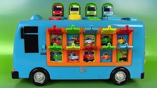 Tayo The little Bus Pop Up Surprise Jouets de bébé Tayo le petit Bus Jouets pour petits Premier Age [upl. by Asyar745]