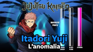 YUJI ITADORI  LANOMALIA  SPIEGAZIONE POTERE  JUJUTSU KAISEN ITA [upl. by Partan664]