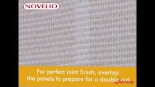 Novelio EasyFix – Application video for the selfadhesive wallcovering [upl. by Donetta]