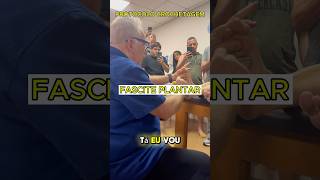 Fascite Plantar Tratamento com Crochetagem [upl. by Lenehc]