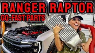 2024 Ranger Raptor Performance Transformation Process West Intake Intercooler Charge Pipes amp More [upl. by Wellesley542]