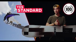 YES Standard 2022 Snowboard Review [upl. by Romilly454]