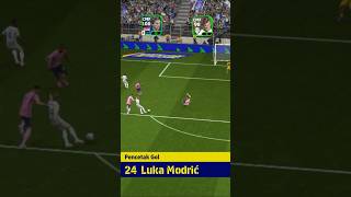 Luka Modric Vs Toni Kroos  Different Shots Challenge 🚀💀 efootball2025 efootball2025mobile shorts [upl. by Atalya]