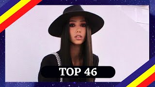 TOP 46  SELECȚIA NAȚIONALĂ 2022  EUROVISION 2022  ROMANIA [upl. by Munsey]