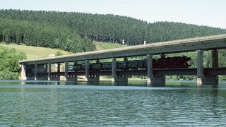 Mit der Dampflok zum Biggesee  Sonderzug mit 52 8134 Mai 2001 [upl. by Atilrac788]