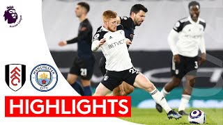 Fulham 03 Man City  Premier League Highlights  Tough night against tabletopping City [upl. by Mulloy]