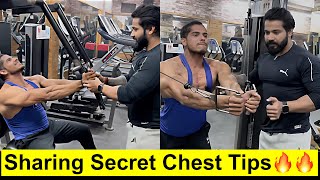 Sharing My Secret Chest Tips Aj Pankaj Ki Chest Mucles Fail Hogayi🔥 [upl. by Todhunter]