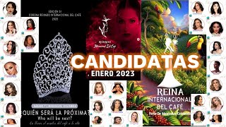 Reinado Internacional del Cafe 2023 Conociendo las candidatas en su edición 51° Manizales Colombia [upl. by Idnahc202]