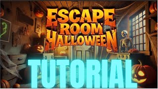 Escape Room Halloween Fortnite Tutorial [upl. by Quickman]