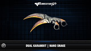 CFHD  Dual Karambit  Nano Snake [upl. by Almeda]