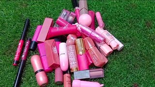 MATTE LIPSTICKS PINK 💓 PEACH 🍑 DARK PINK MATTE LIPSTICKS [upl. by Autry]