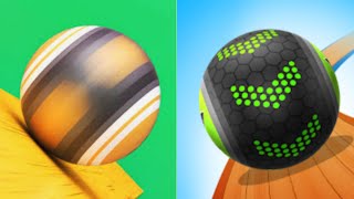 Going Ball VS Action Ball  All Levels  Walkthrough  Android Gameplay [upl. by Folly]