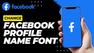 How to Change Font Style in Facebook Profile Name 2024 [upl. by Fauch314]