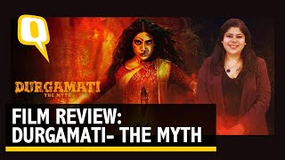 Durgamati Film Review Bhumi Pednekar’s ‘Durgamati’ Is Dull amp Disappointing  Rj Stutee The Quint [upl. by Labotsirhc]