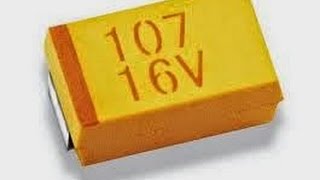 Tipos de capacitores SMD curso de electrònica gratis [upl. by Aietal785]