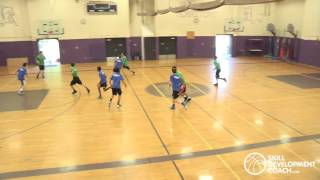 Skill Development Coach  Team Drill 5 on 5 No Dribble [upl. by Trometer422]