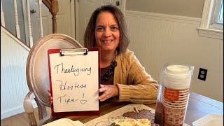 ￼THANKSGIVING HOSTESS TIPS [upl. by Akibma51]