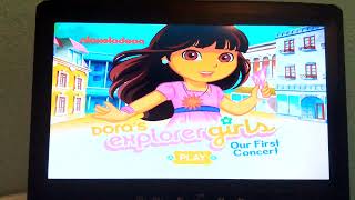 Doras Explorer Girls DVD Menu Walkthrough [upl. by Aihsakal424]