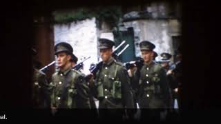 Rare 1956 Footage Irish Army Marching into Youghal [upl. by Gebhardt]