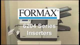 Formax FD 6204 Folder Inserter [upl. by Anaizit]