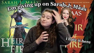 giving SARAH J MAAS one more chance with HEIR OF FIRE I regret it everything [upl. by Xyla]