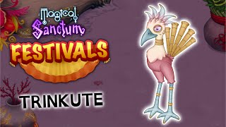 Trinkute  Magical Sanctum Festival ANIMATED Ft TheMonsterExplorers [upl. by Anawqahs]