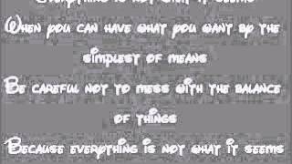 Disneys Wizard Of Waverly PlaceEverything Is Not What It Seems Lyrics [upl. by Leimad]