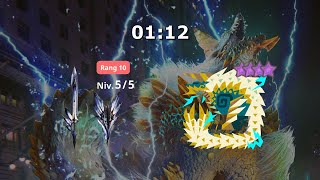 MH Now Zinogre 9☆ à la SnS Legiana en 1min12 [upl. by Pooh]