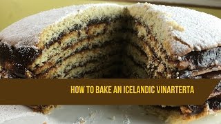 How to bake a 7 layer Icelandic vinarterta cake [upl. by Braca]