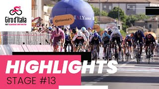 Giro dItalia 2024  Stage 13 Highlights [upl. by Ennasil861]