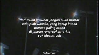 Deemust  MoneyMac x Worst feat Dzulfahmi LYRICS [upl. by Ztnahc]