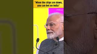 Semicon India 2024 quotWhen the chips are down you can bet on India”  PM Modi  Expo Mart [upl. by Enotna]