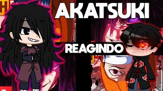 ✨🎬 Akatsuki reagindoreact a 2 Raps TobiObito e Madara MHRAP e 7 minutoz ║·Parte 4·║ 🎬✨ [upl. by Ardnod]