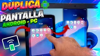 Cómo DUPLICAR⚡ PANTALLA y Controlar ANDROID  iOS  Desde Windows 11 y MacOS [upl. by Yengac]