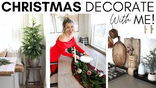 CHRISTMAS DECORATE WITH ME  HOLIDAY DECORATING IDEAS  CHRISTMAS DECORATING IDEAS 2023 [upl. by Ecniv802]