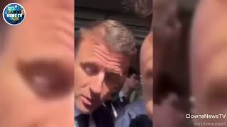 Poutine il est plus fort que vous  MACRON mis dans lembarras à Marseille 😅 [upl. by Tterab]