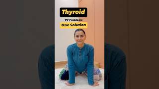 🧘‍♀️💪Control Thyroid  Boost Thyroid Health with Simple Poses [upl. by Adnilrem397]