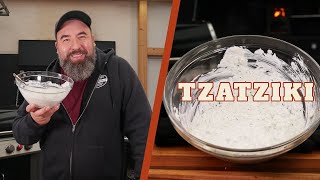 TZATZIKI einfach und schnell zubereitet [upl. by Attelliw]