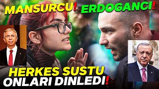 ERDOĞANCI DELİKANLI MANSURCU KIZ HERKES SUSTU ONLARI DİNLEDİ KARAR SİZİN [upl. by Ardeth]