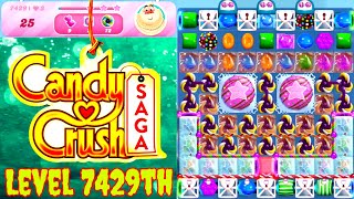 Level 7429th Candy Crush Saga Live Streaming On YouTube By Sankat Mochan Vlogs [upl. by Anelis]