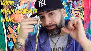 10mm Miami Cuban Link Bracelet Review  Daniel Jewelry Inc [upl. by Ardnic]