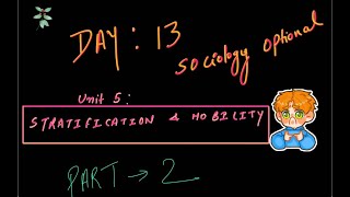 Stratification and mobility part 2 [upl. by Farica]