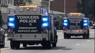 ￼Urgent Response Yonkers PD ESU’s Responding [upl. by Bay8]