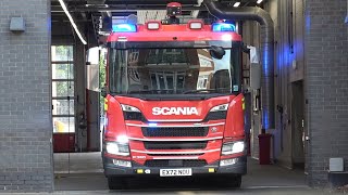 Surrey Fire and Rescue Woking S29P1 Advanced Technology Rosenbauer turnout [upl. by Tybalt764]