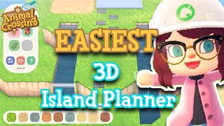 The EASIEST 3D Island Planner For Designing Your Animal Crossing New Horizons Island [upl. by Letha]