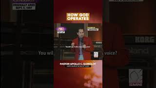 HOW GOD OPERATES BY PASTOR APOLLO C QUIBOLOY [upl. by Lenci]